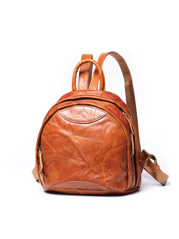 Leather Backpack Purses for Women