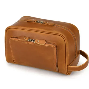 Timberline Leather Toiletry Bag